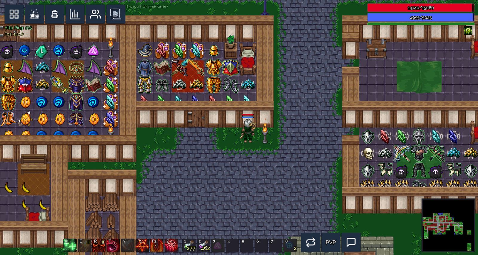 Inventory and equipment