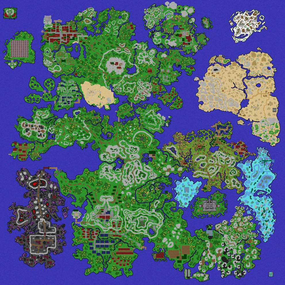 Map of Surface